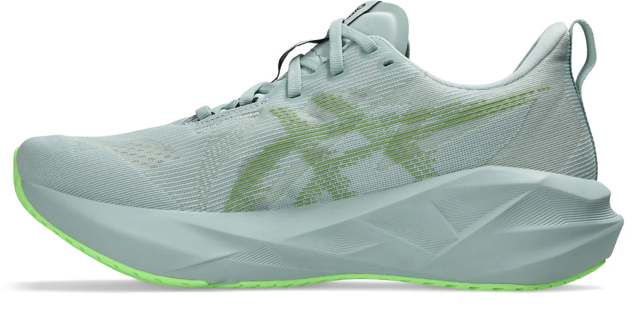 Asics Mens Novablast 5 - Cold Moss/Light Orange - Neutral - SS26 - Image 3