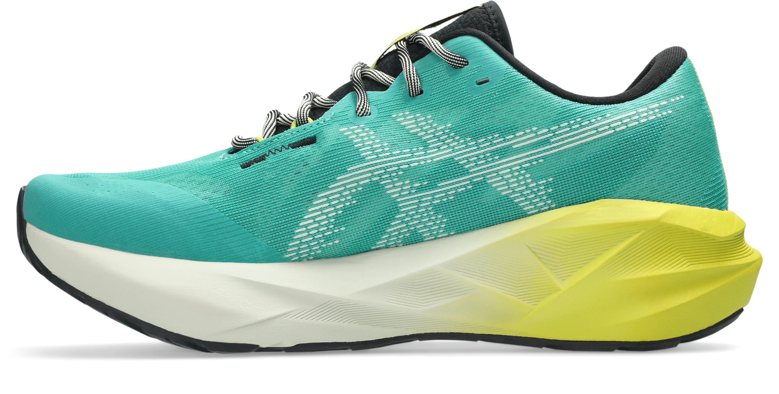 Asics Mens Novablast 5 TR - Aurora Green/Light Dust - Neutral - SS26 - Image 3