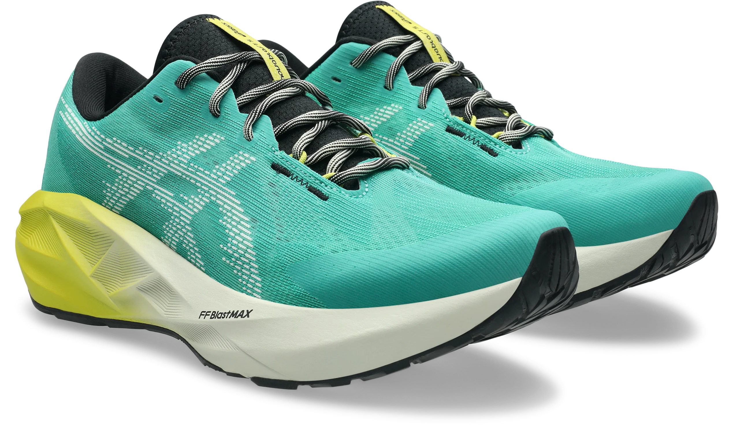 Asics Mens Novablast 5 TR - Aurora Green/Light Dust - Neutral - SS26 - Image 5