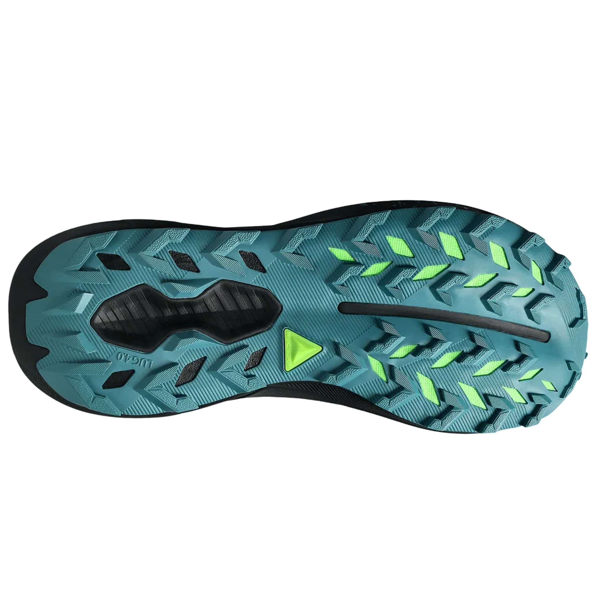 Asics Mens Trabuco 14 GTX - Black/Misty Pine - Trail - SS26 - Image 2