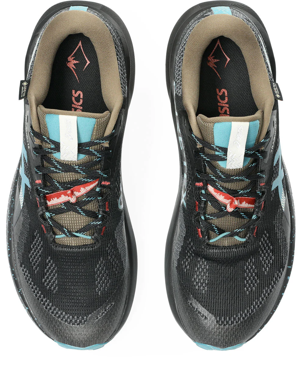 Asics Mens Trabuco 14 GTX - Black/Misty Pine - Trail - SS26 - Image 6