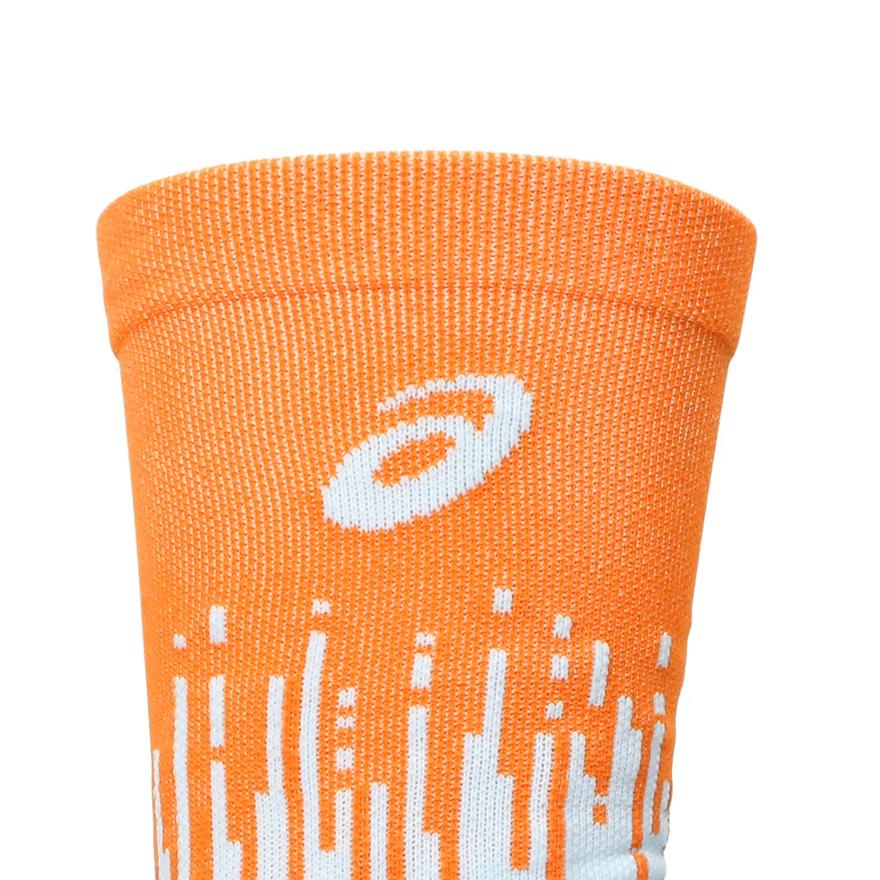 Asics Performance Run Sock Crew - Sky/Sun Peach - Image 2