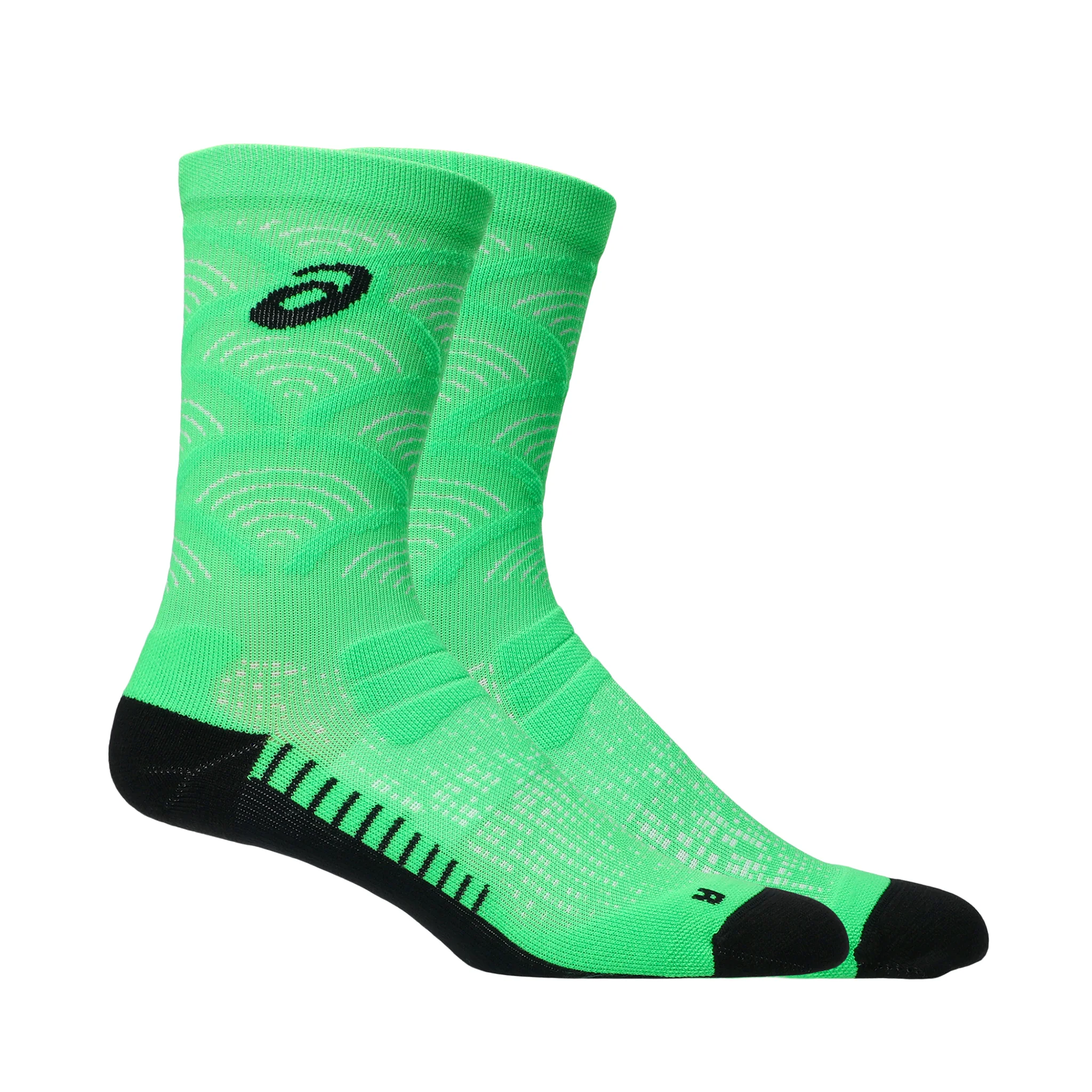 Asics Performance Run Sock Crew - Vital Green - Image 3