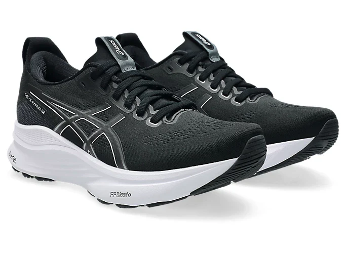Asics Womens Gel Kayano 32 - Black/White - Stability - AW25 - Image 3