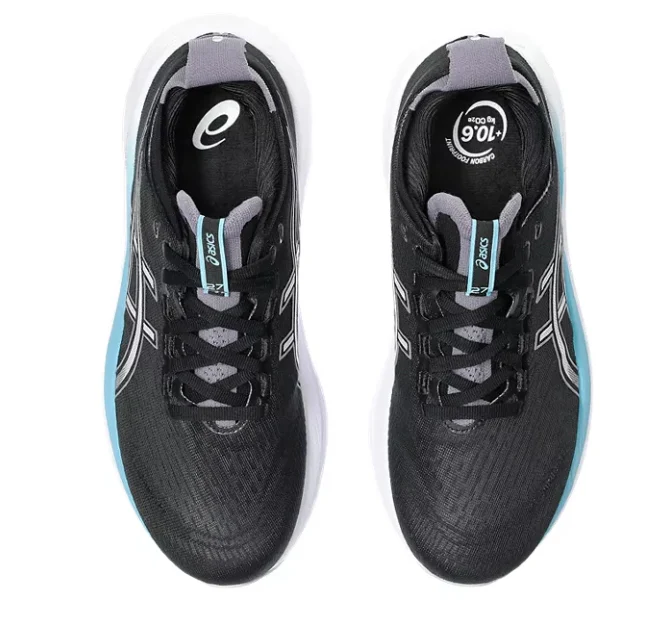 Asics Womens Gel Nimbus 27 - Black/Dusk Violet - Neutral - AW25 - Image 6
