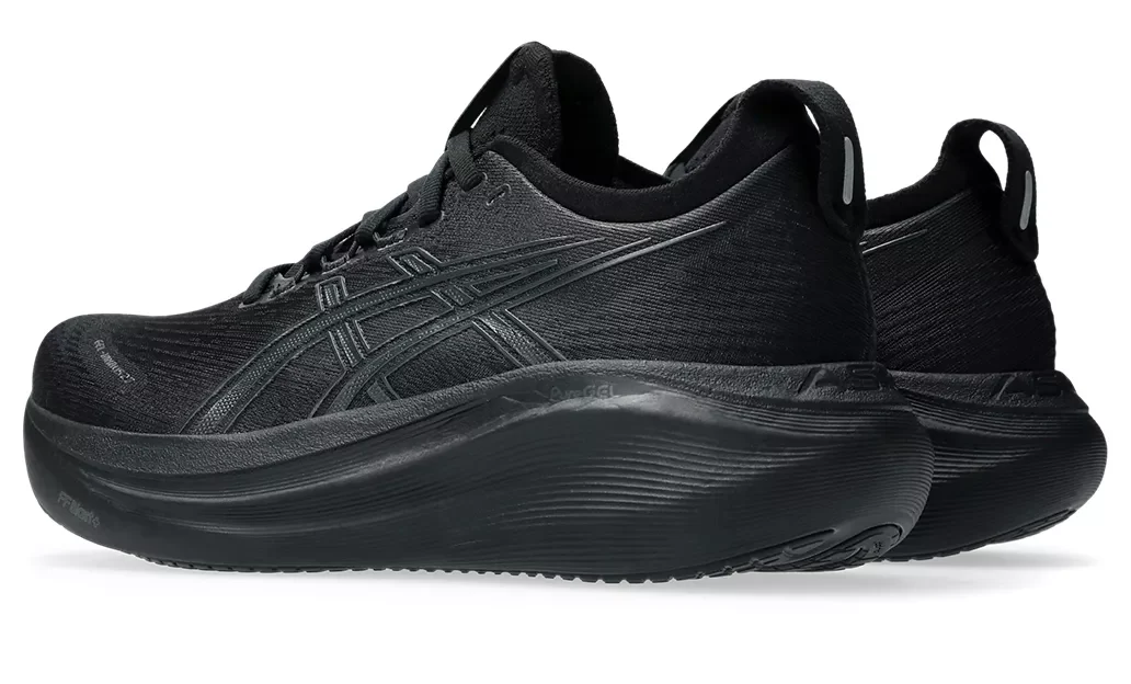Asics Womens Gel Nimbus 27 - Black/Graphite Grey - Neutral - Image 7