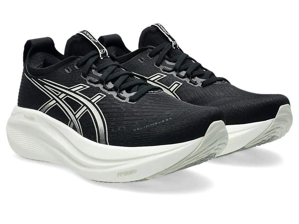 Asics Womens Gel Nimbus 27 - Black/Lake Grey - Neutral - AW25 - Image 5