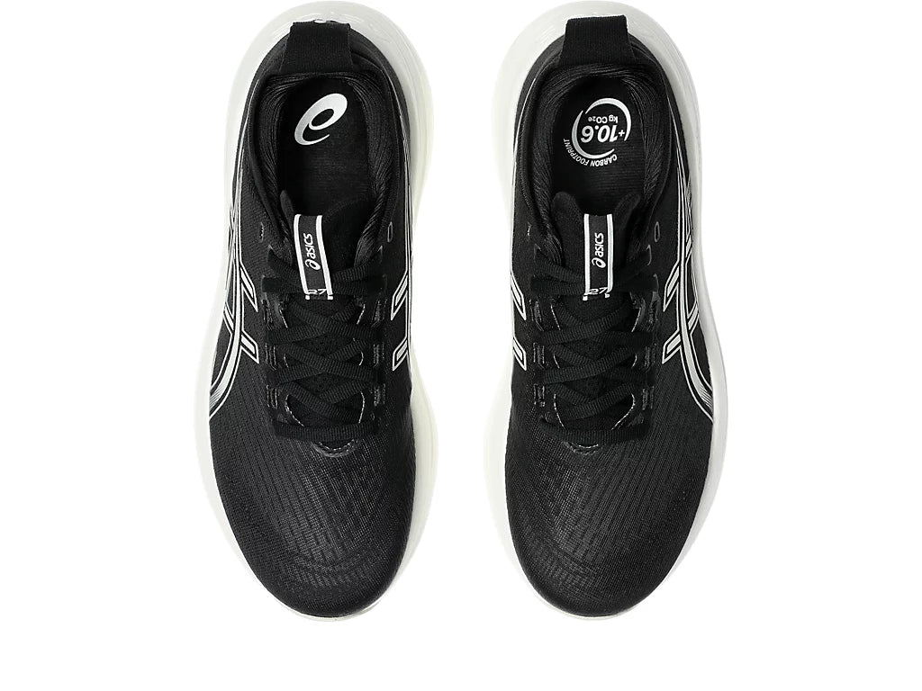 Asics Womens Gel Nimbus 27 - Black/Lake Grey - Neutral - AW25 - Image 6