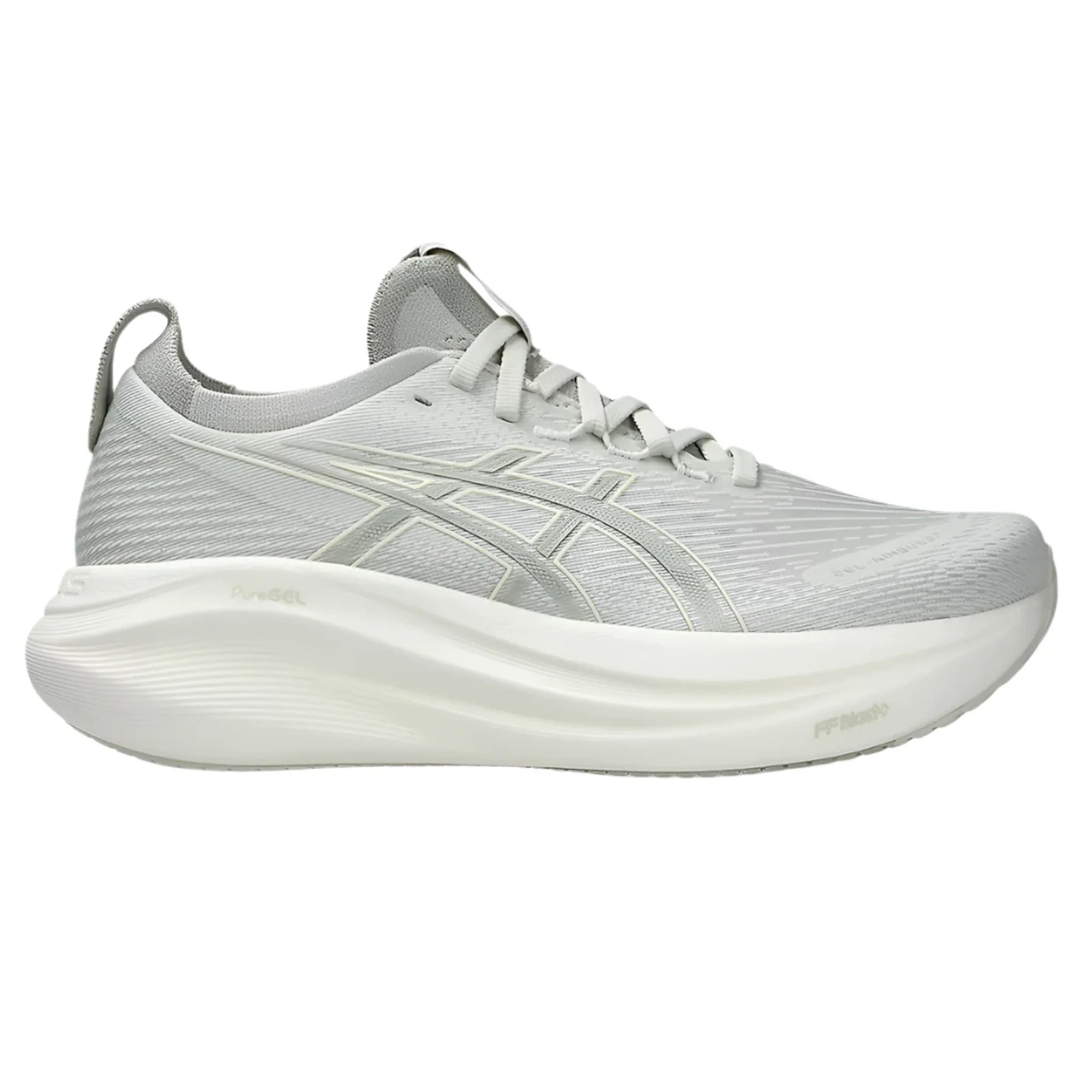 Asics Womens Gel Nimbus 27 - Lake Grey/White Sage - Neutral - SS25