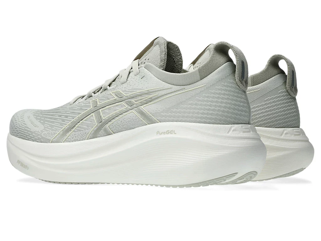 Asics Womens Gel Nimbus 27 - Lake Grey/White Sage - Neutral - SS25 - Image 4