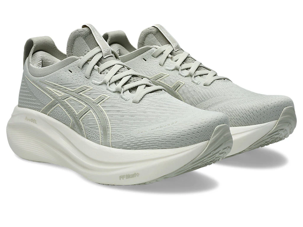 Asics Womens Gel Nimbus 27 - Lake Grey/White Sage - Neutral - SS25 - Image 5