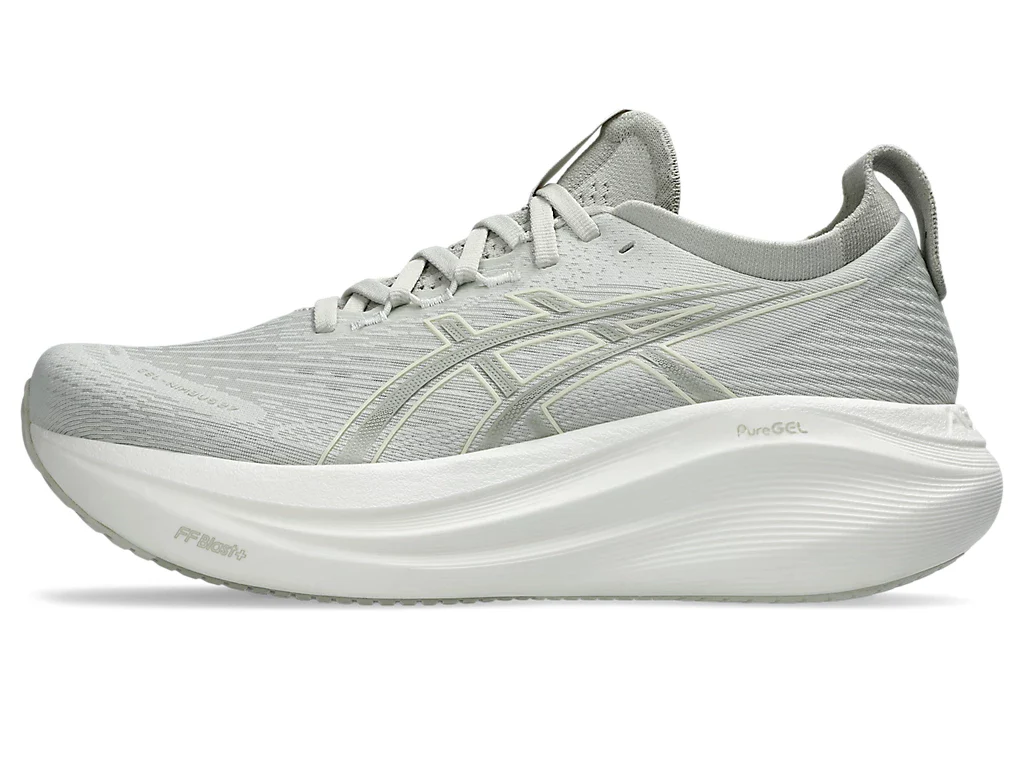 Asics Womens Gel Nimbus 27 - Lake Grey/White Sage - Neutral - SS25 - Image 7