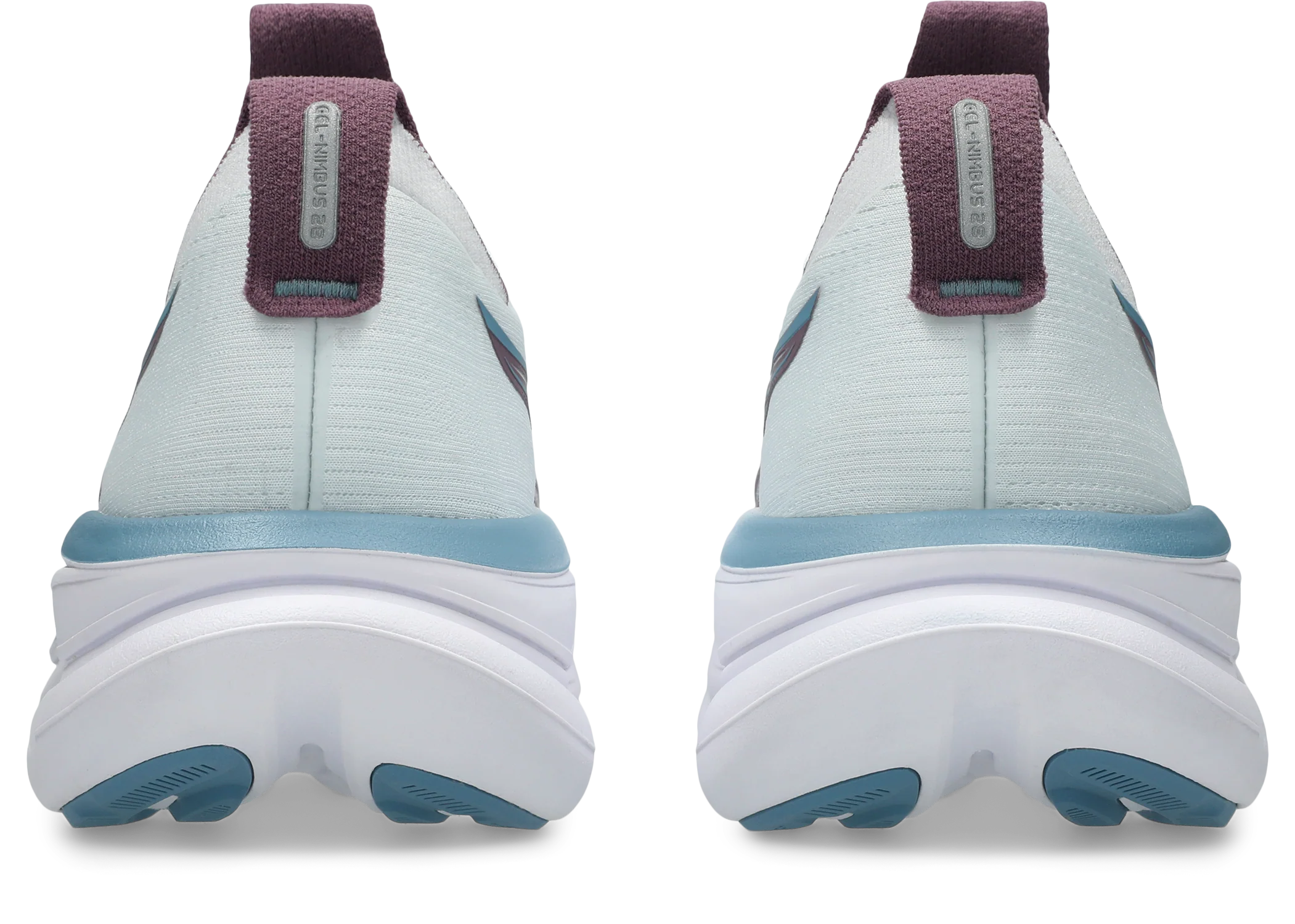 Asics Womens Gel Nimbus 28 - Arctic Blue/Velvet Purple - Neutral - SS26 - Image 8