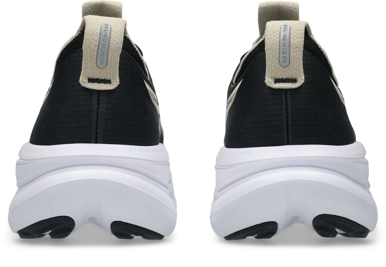 Asics Womens Gel Nimbus 28 - Black/Feather Grey - Neutral - SS26 - Image 4