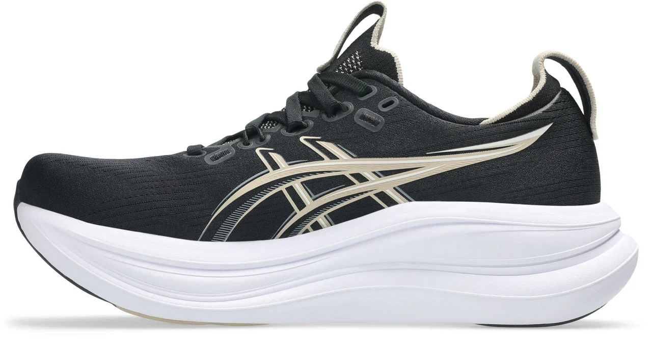 Asics Womens Gel Nimbus 28 - Black/Feather Grey - Neutral - SS26 - Image 6