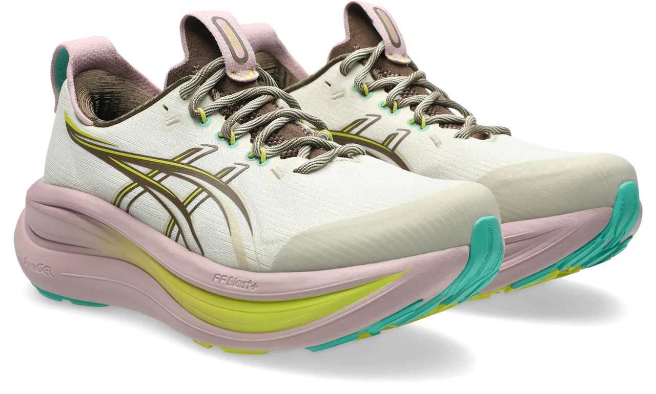 Asics Womens Gel Nimbus 28 TR - Light Dust/Clay Canyon - Neutral - SS26 - Image 3