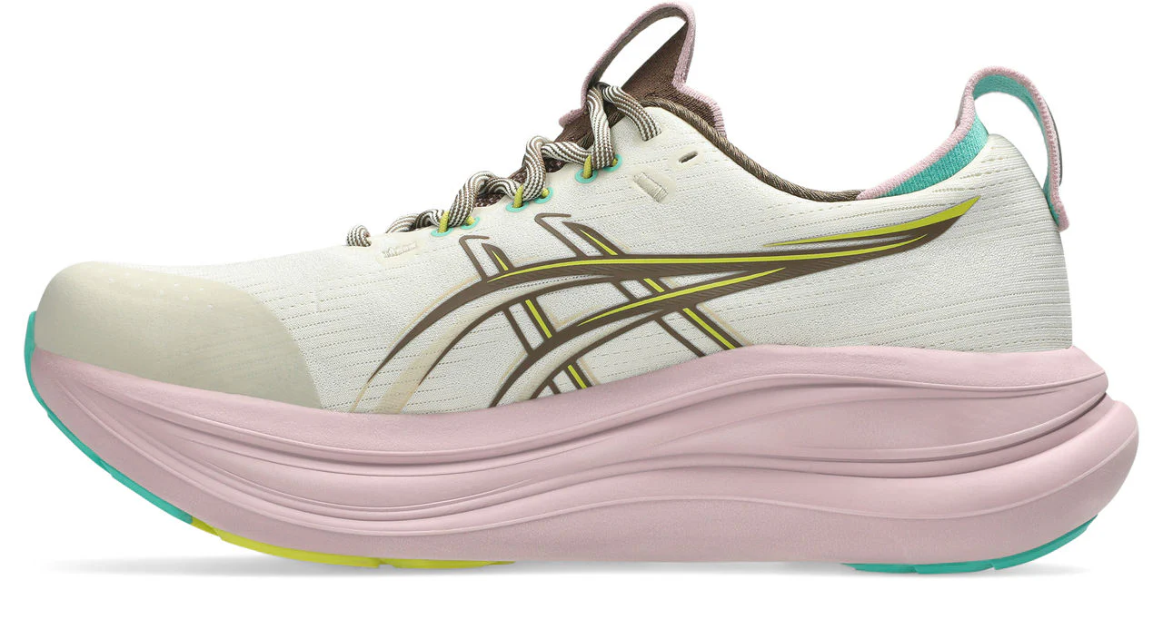 Asics Womens Gel Nimbus 28 TR - Light Dust/Clay Canyon - Neutral - SS26 - Image 4