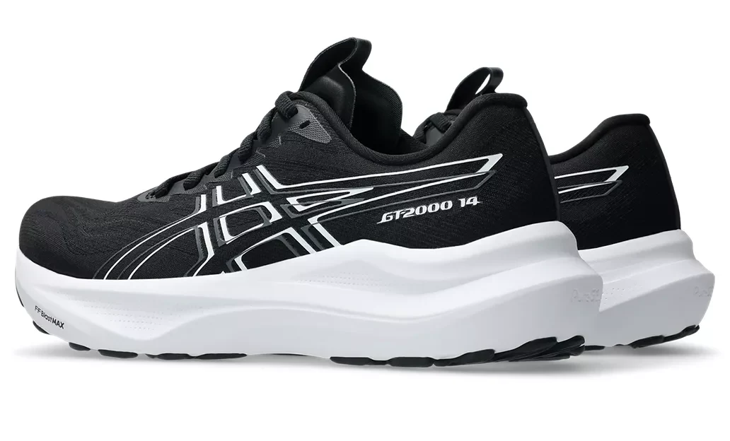 Asics Womens GT-2000 14 - Black/White - Stability - AW25 - Image 3