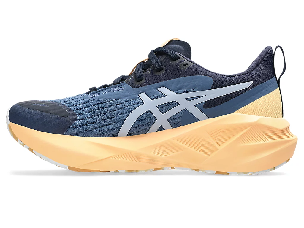 Asics Womens Novablast 5 Lite-Show - Lite-Show/Orange Glow - Neutral - AW25 - Image 3