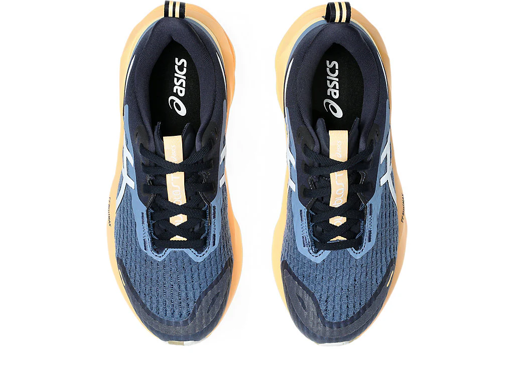 Asics Womens Novablast 5 Lite-Show - Lite-Show/Orange Glow - Neutral - AW25 - Image 5