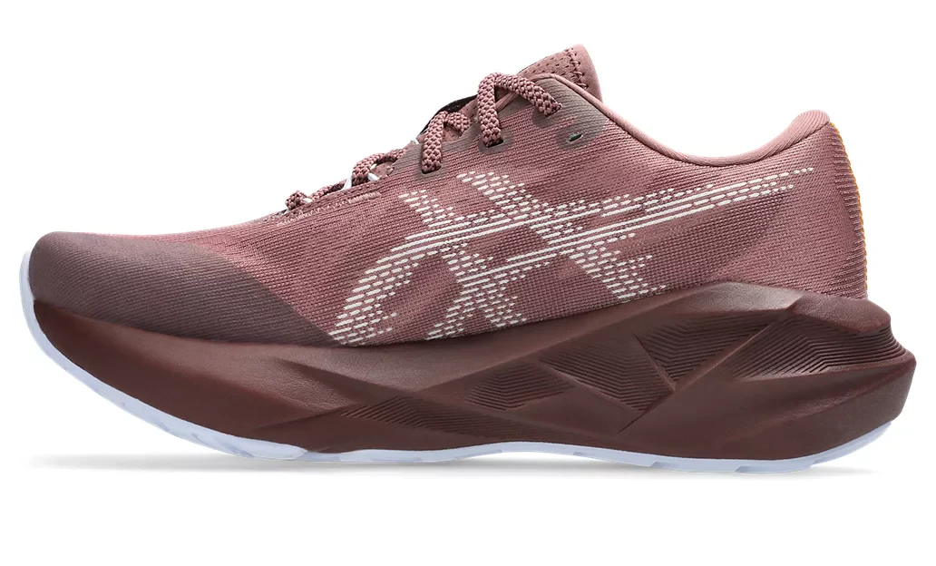 Asics Womens Novablast 5 TR - Nature Bathing/Rubble Red - Neutral - AW25 - Image 7
