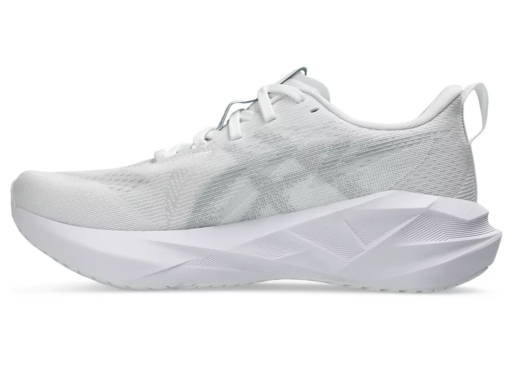 Asics Womens Novablast 5 - White/Piedmont Grey - Neutral - SS25 - Image 6