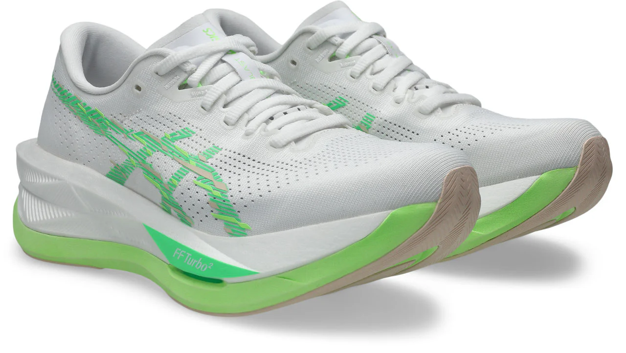Asics Womens Sonicblast - White/Vital Green - Neutral - SS26 - Image 3