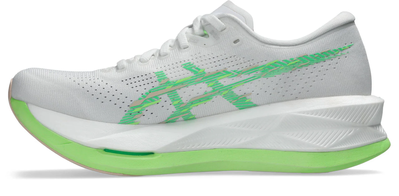 Asics Womens Sonicblast - White/Vital Green - Neutral - SS26 - Image 5