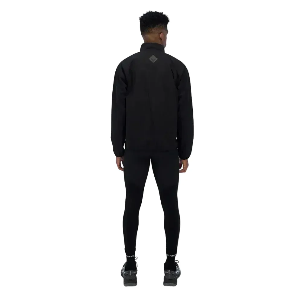 Bandit Mens Windproof Asymetrical Pullover Jacket - Black - SS26 - Image 7