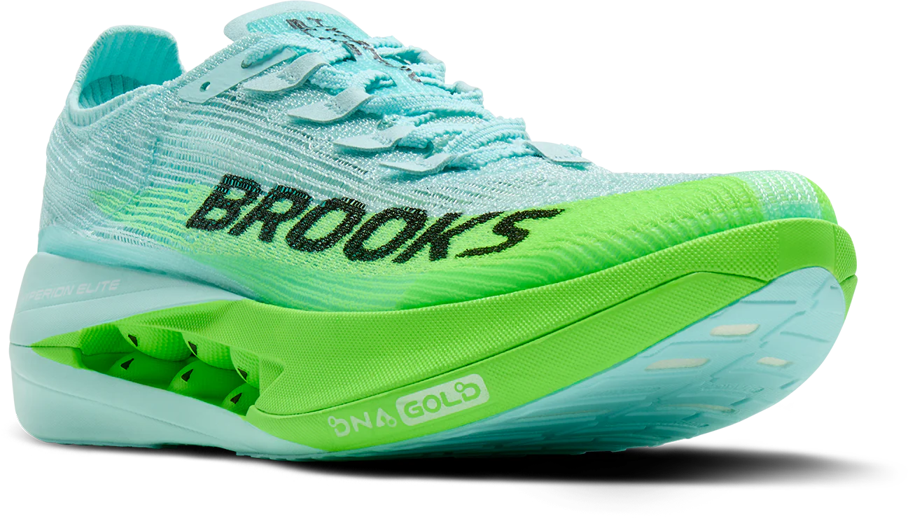 Brooks Hyperion Elite 5 - Limpet/Black/Green Gecko - Neutral - SS26 - Image 4