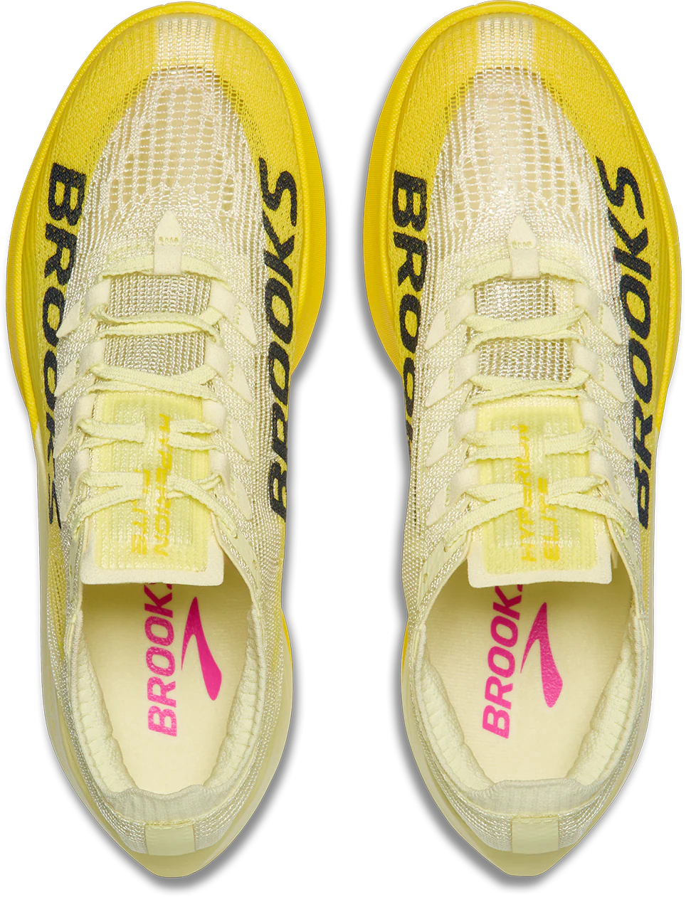 Brooks Hyperion Elite 5 - Luminary/Yellow/Gray - Neutral - SS26 - Image 4