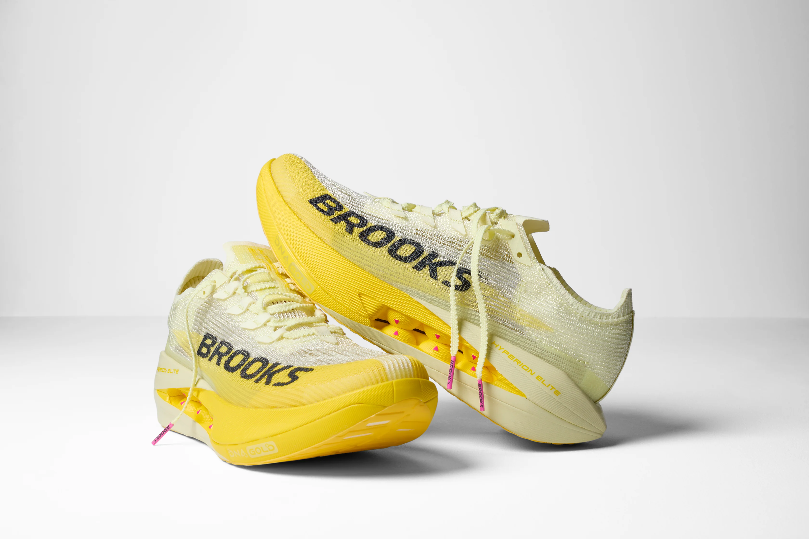 Brooks Hyperion Elite 5 - Luminary/Yellow/Gray - Neutral - SS26 - Image 5