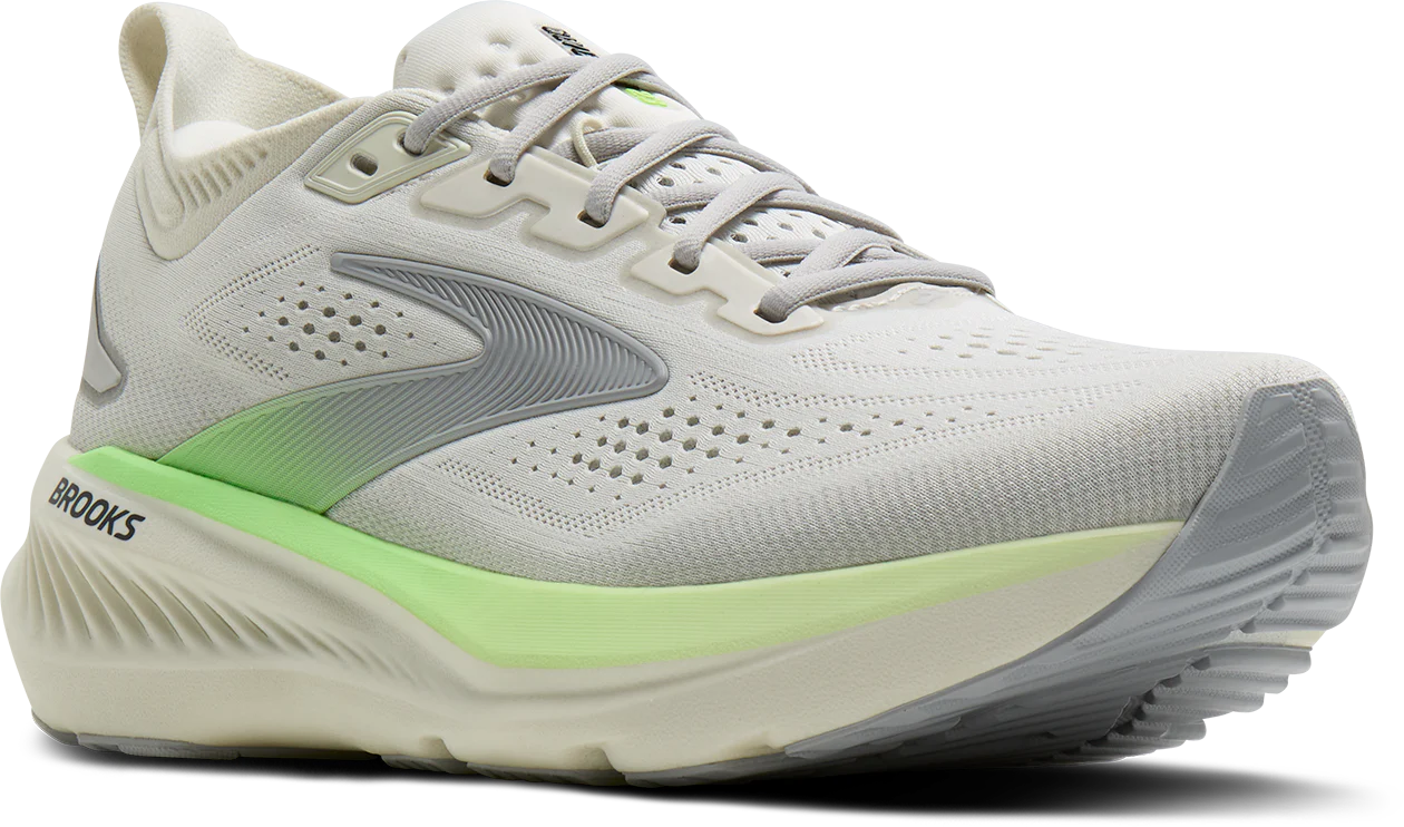 Brooks Mens Glycerin 23 - Grey/Green/Black - Neutral - SS26 - Image 3