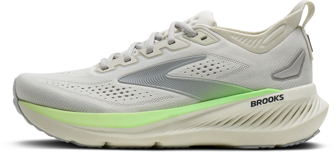 Brooks Mens Glycerin 23 - Grey/Green/Black - Neutral - SS26 - Image 4