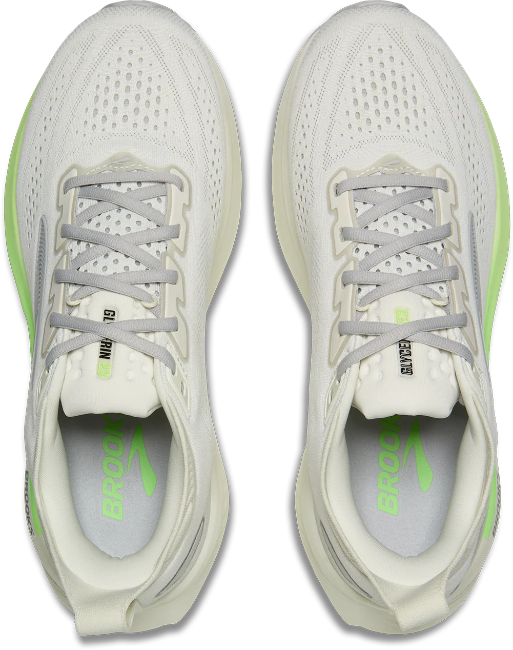 Brooks Mens Glycerin 23 - Grey/Green/Black - Neutral - SS26 - Image 7