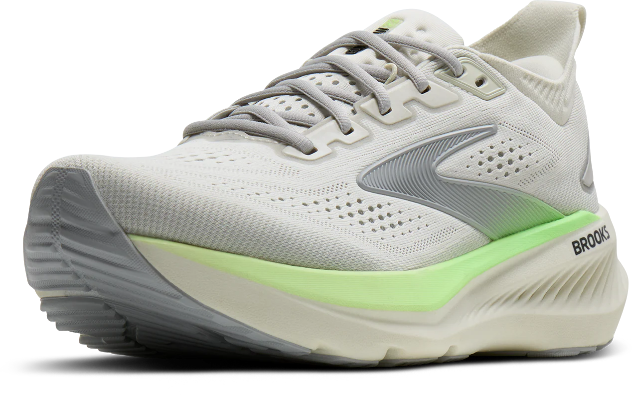 Brooks Mens Glycerin 23 - Grey/Green/Black - Neutral - SS26 - Image 8