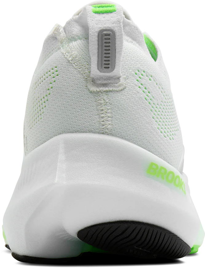 Brooks Mens Glycerin Flex - White/Green Gecko/Phantom - SS26 - Image 5