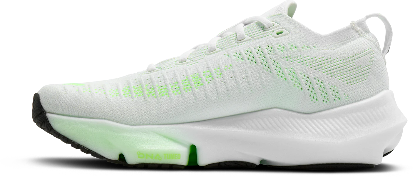 Brooks Mens Glycerin Flex - White/Green Gecko/Phantom - SS26 - Image 6