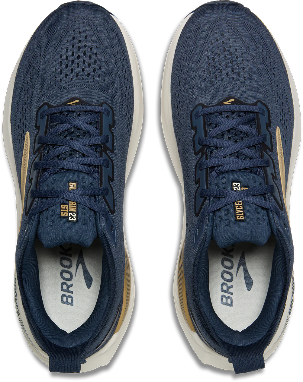 Brooks Mens Glycerin GTS 23 - Blue/Spellbound/Starfish - Stability - SS26 - Image 7