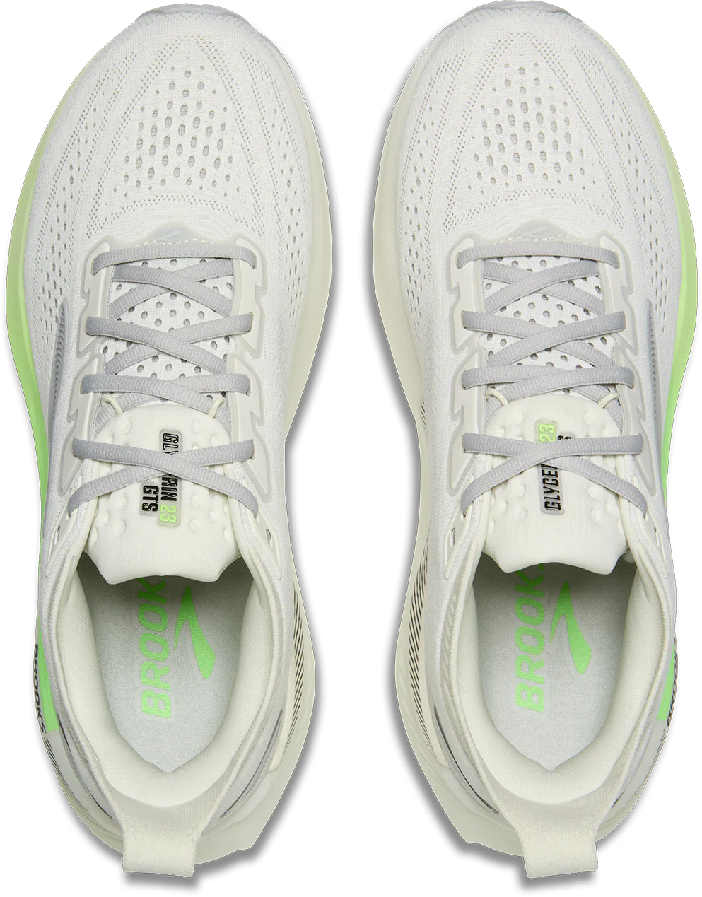 Brooks Mens Glycerin GTS 23 - Grey/Green/Black - Stability - SS26 - Image 7