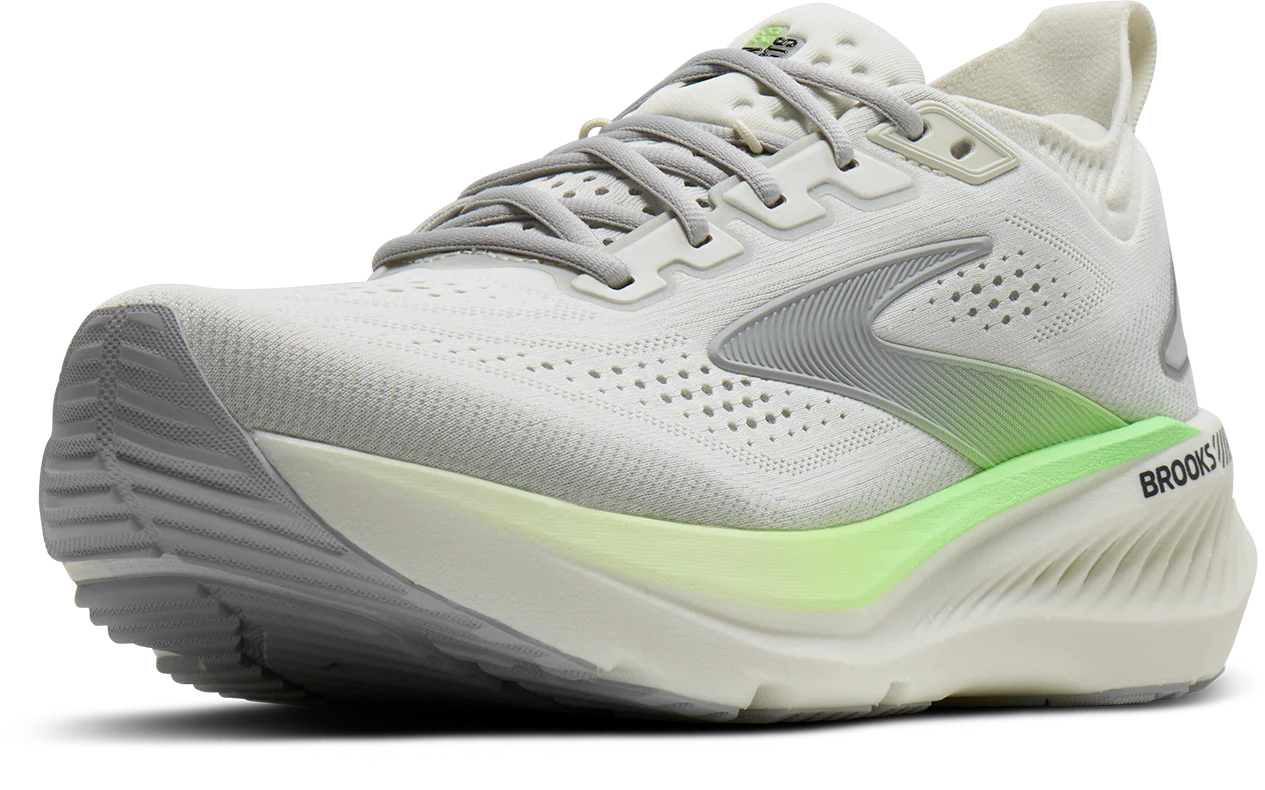 Brooks Mens Glycerin GTS 23 - Grey/Green/Black - Stability - SS26 - Image 8