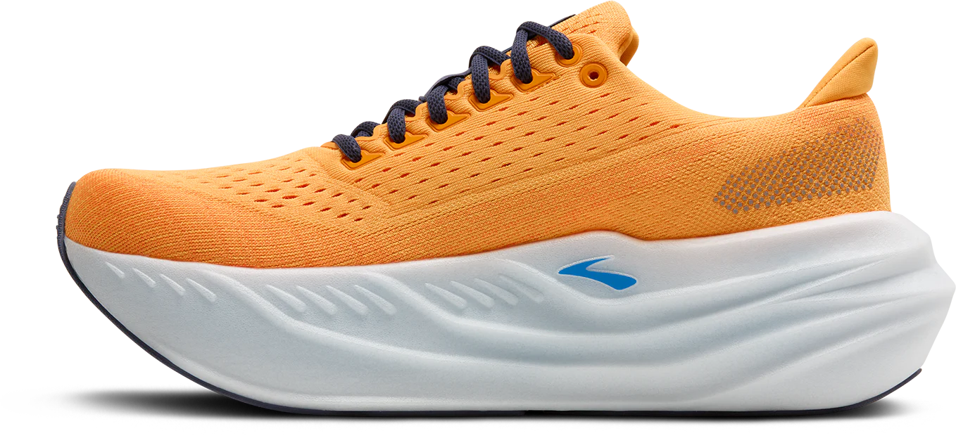 Brooks Mens Glycerin Max - Blazing Orange/Blue/White - Neutral - AW25 - Image 6