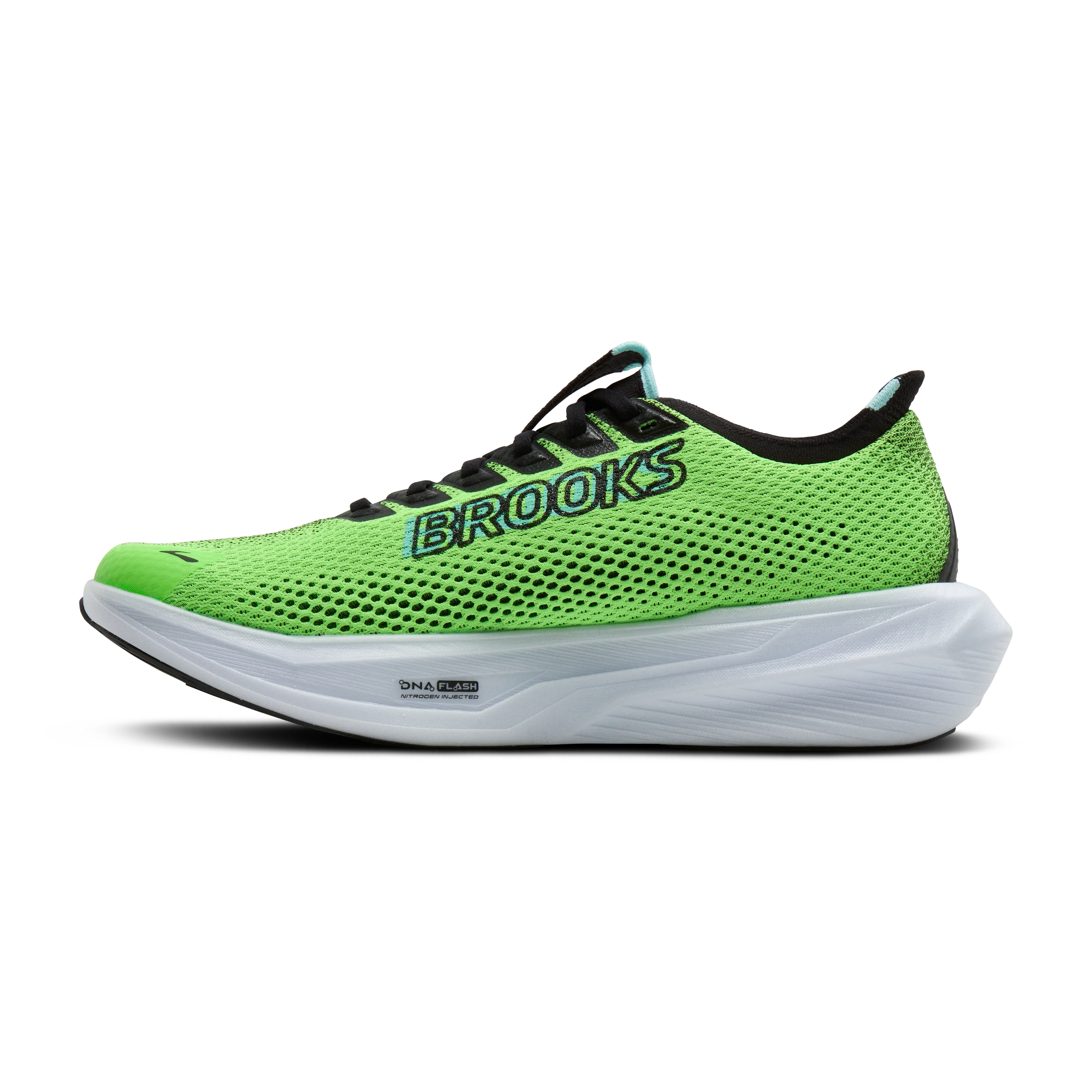 Brooks Mens Hyperion 3 - Green Gecko/Black/Blue - Neutral - SS26 - Image 6