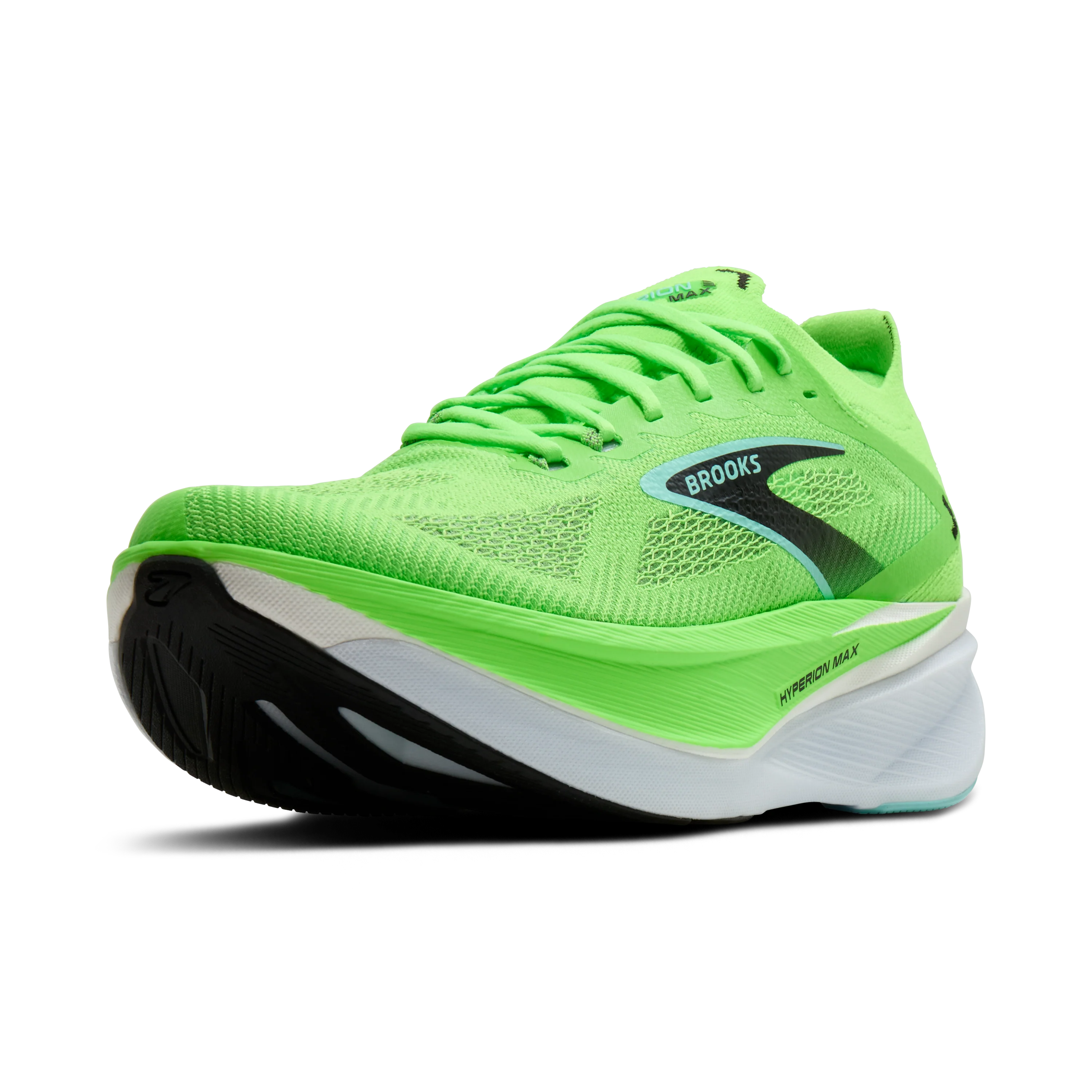 Brooks Mens Hyperion Max 3 - Green Gecko/Black/Blue - Neutral - SS26 - Image 8