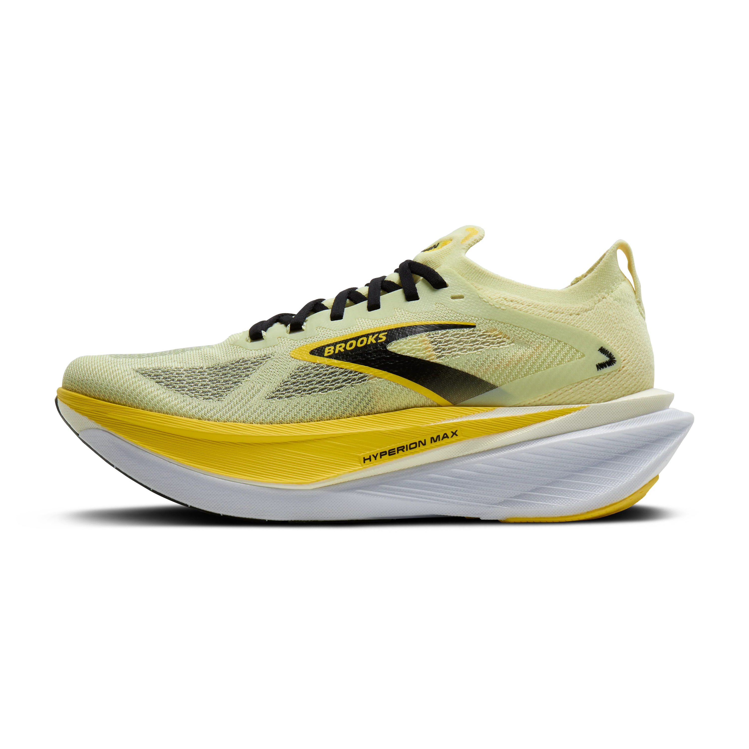 Brooks Mens Hyperion Max 3 - Luminary/Cyber Yellow/Black - Neutral - SS26 - Image 4