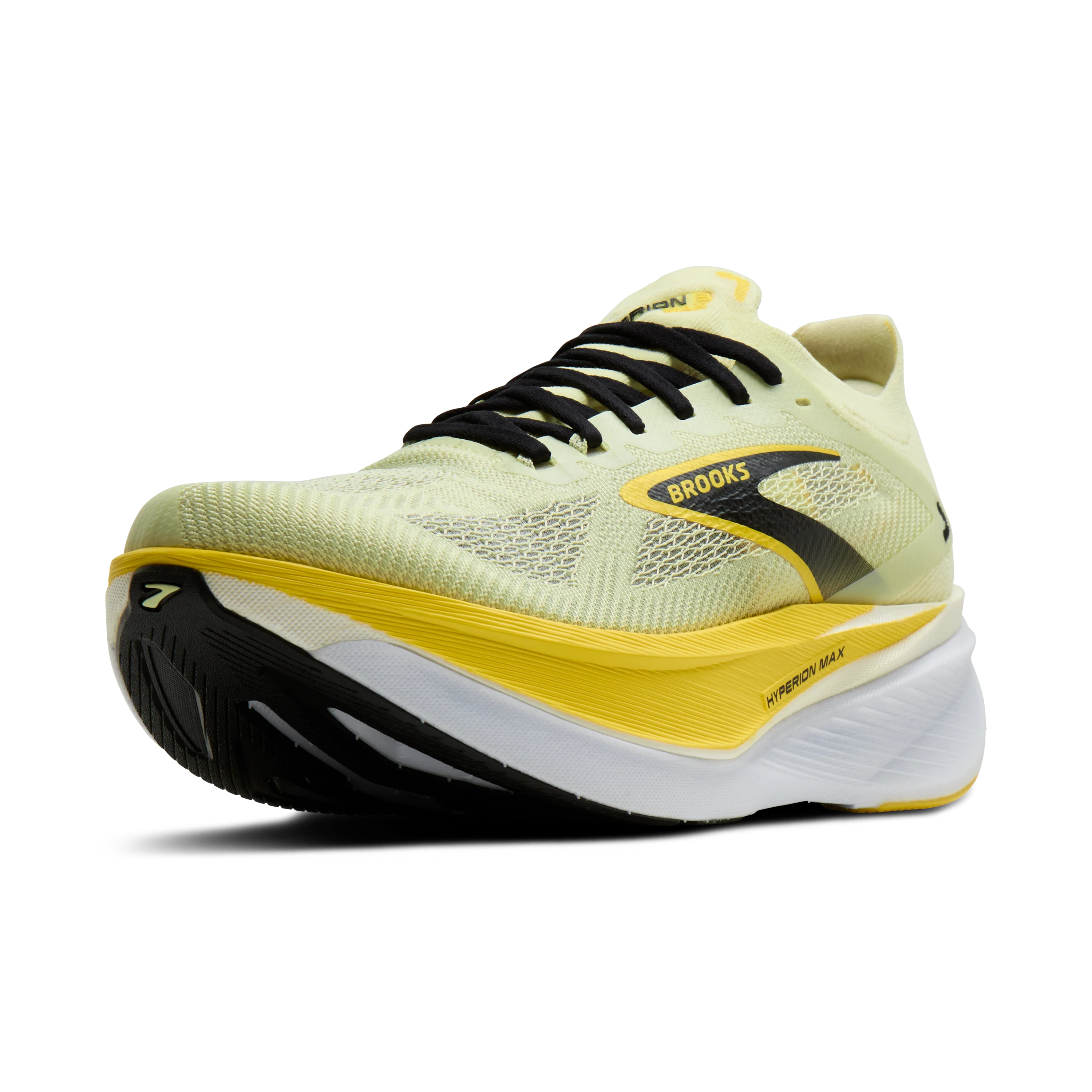 Brooks Mens Hyperion Max 3 - Luminary/Cyber Yellow/Black - Neutral - SS26 - Image 8