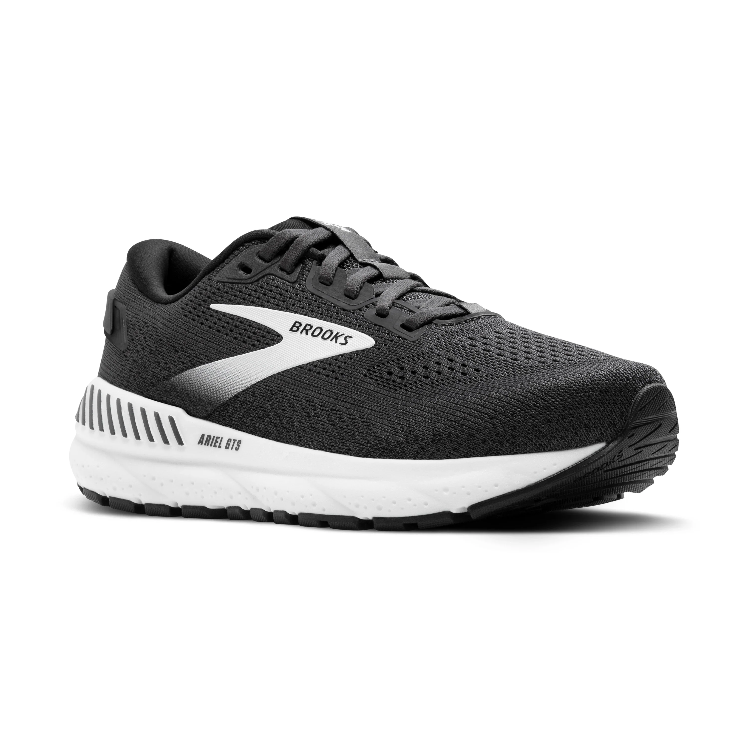 Brooks Womens Ariel GTS 24 - Ebony/Black/White - Stability - Image 3