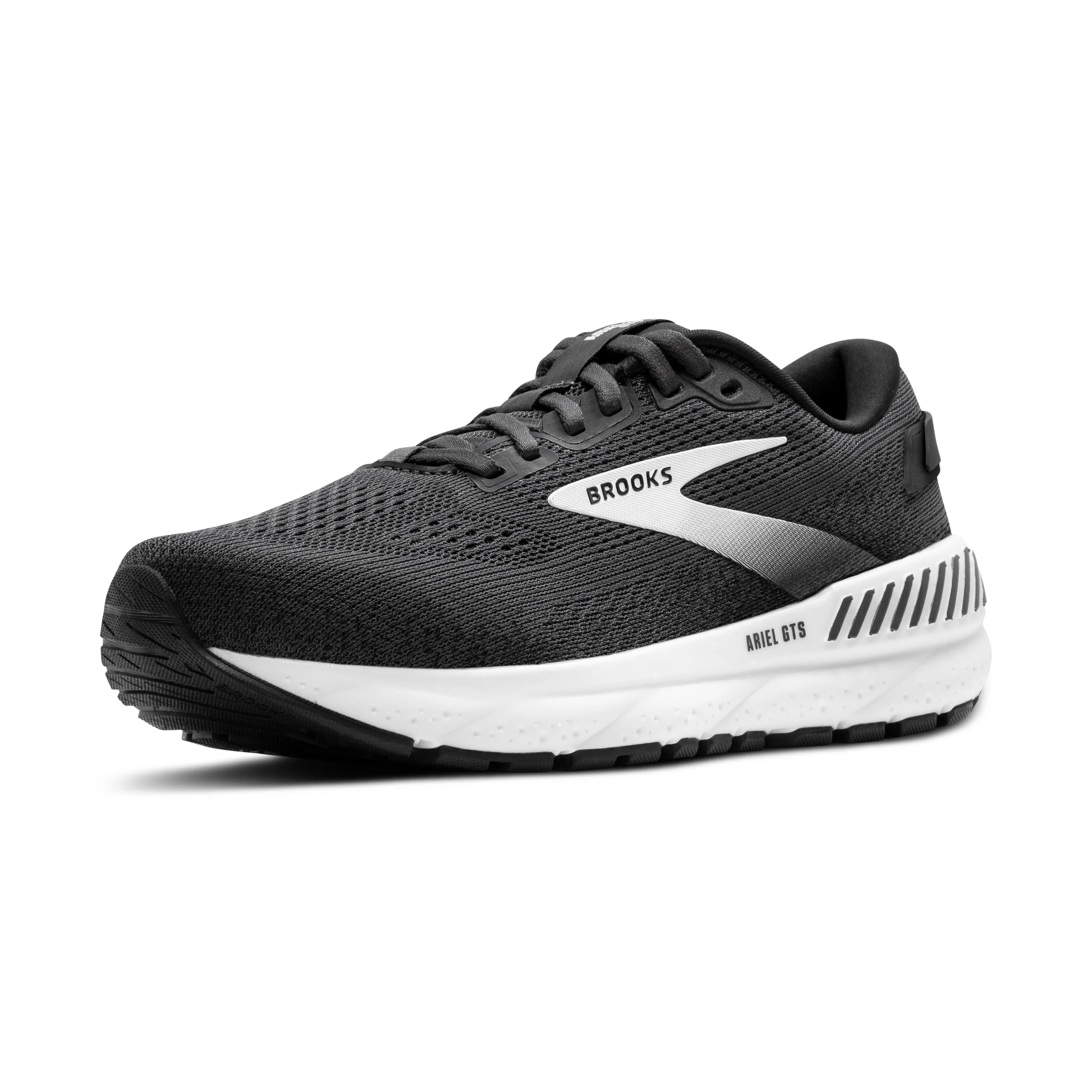 Brooks Womens Ariel GTS 24 - Ebony/Black/White - Stability - Image 7