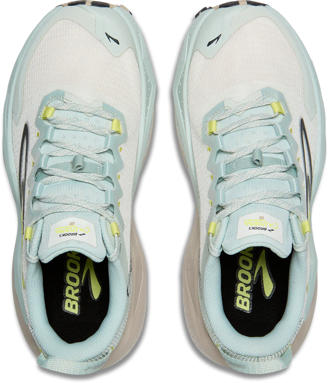 Brooks Womens Caldera 8 - Misty Blue/Coconut/Chateau - Trail - AW25 - Image 7