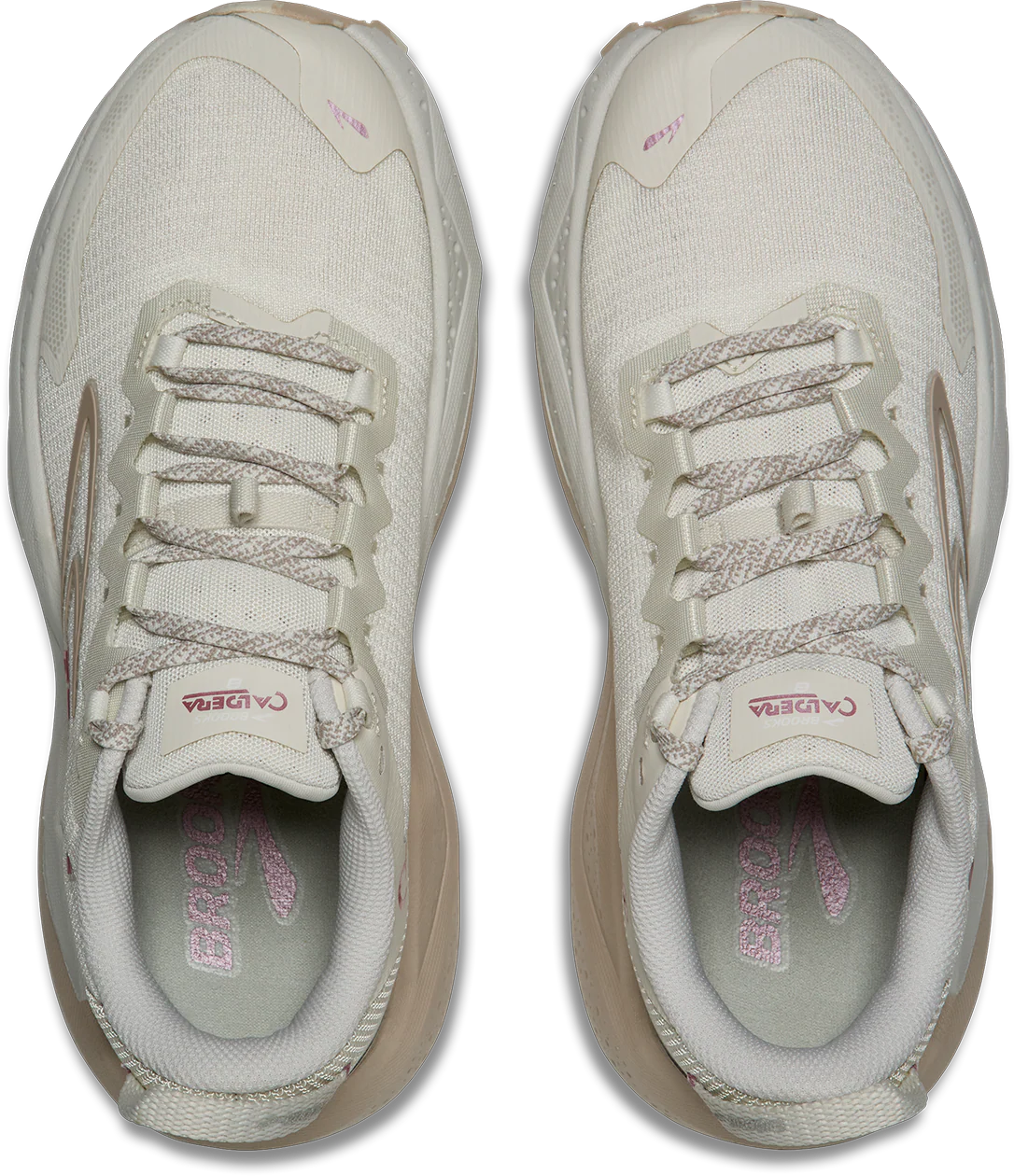 Brooks Womens Caldera 8 - Vaporous Grey/White/Chateau - Trail - SS26 - Image 8